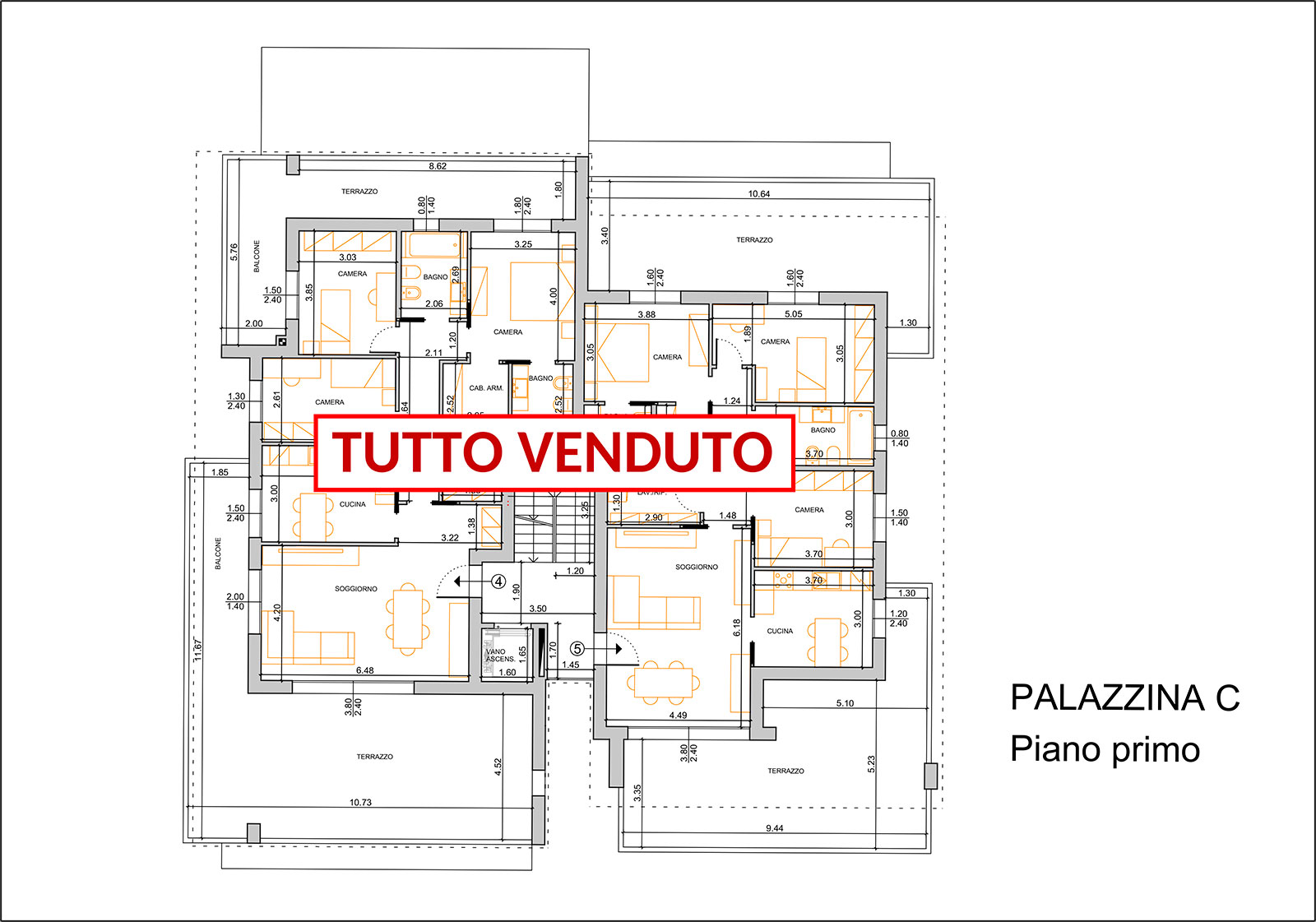 03 PIANO PRIMO PAL.C Tutto Venduto