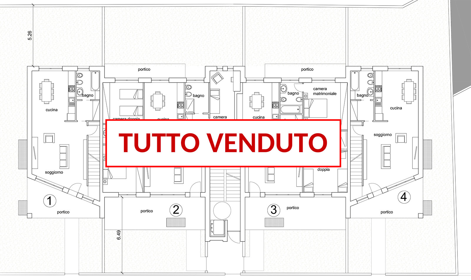 PAL.C.PIANO TERRA Tutto Venduto