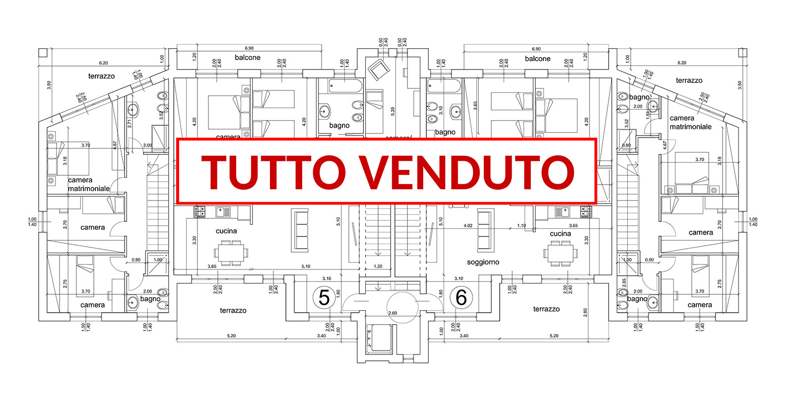 PAL.D PIANO PRIMO Tutto Venduto